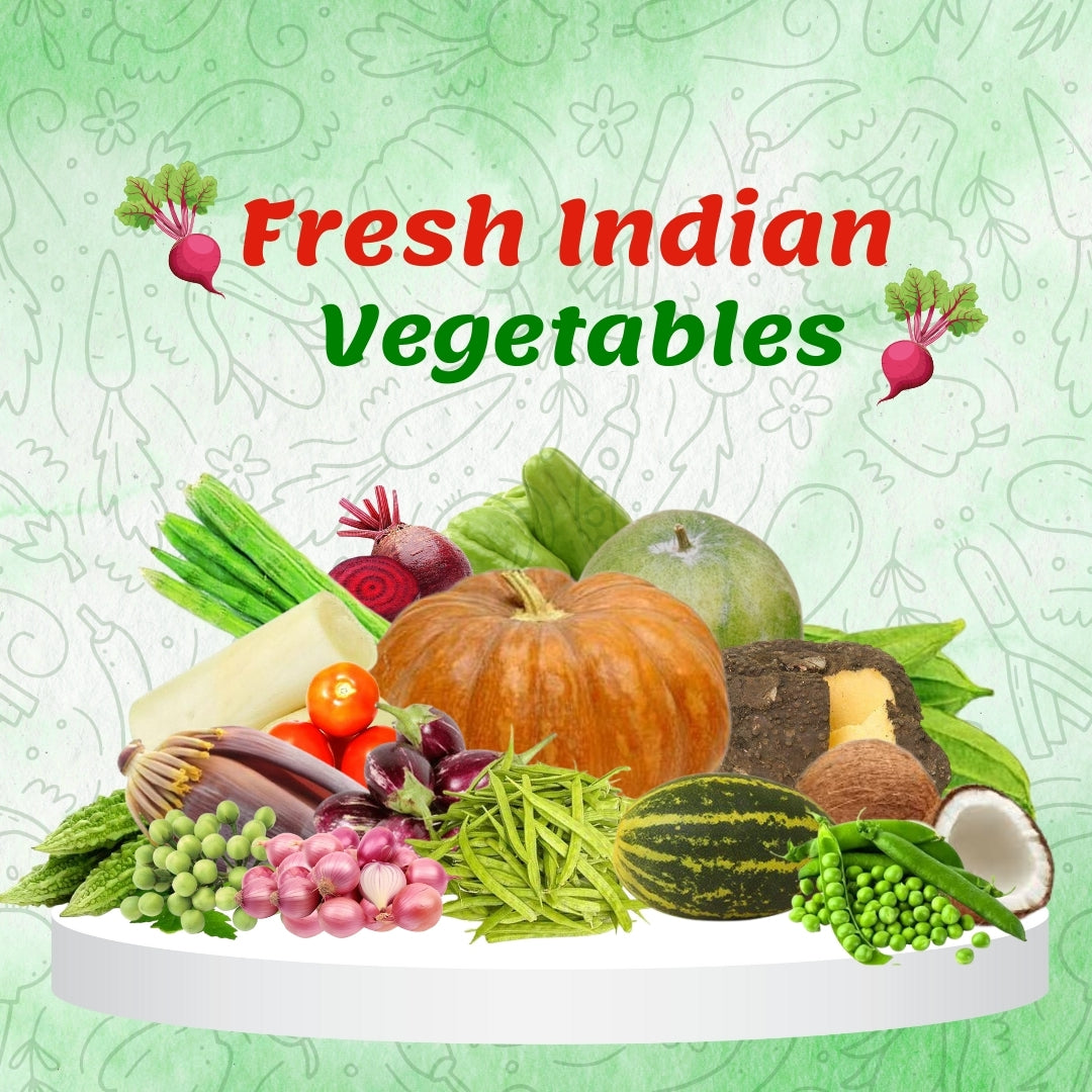 Buy Fresh Vegetables Online in UK, Lakshmi Stores UK, image size:1080x1080