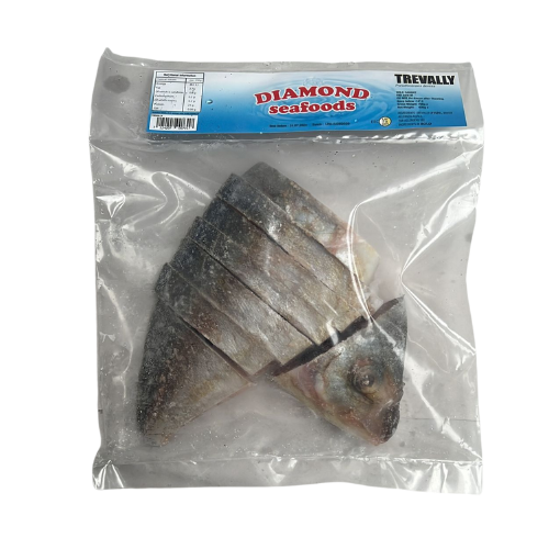 Buy DIAMOND FOODS FROZEN TREVALLY CUT 700G Online – Lakshmi Stores UK