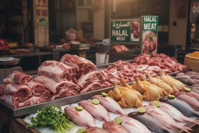 From Ocean to Farm: Fresh Seafood and Halal Meat Delivered Online by Lakshmi Stores UK