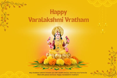 Divine blessing: The sacred rituals of traditional Varalakshmi Vratam