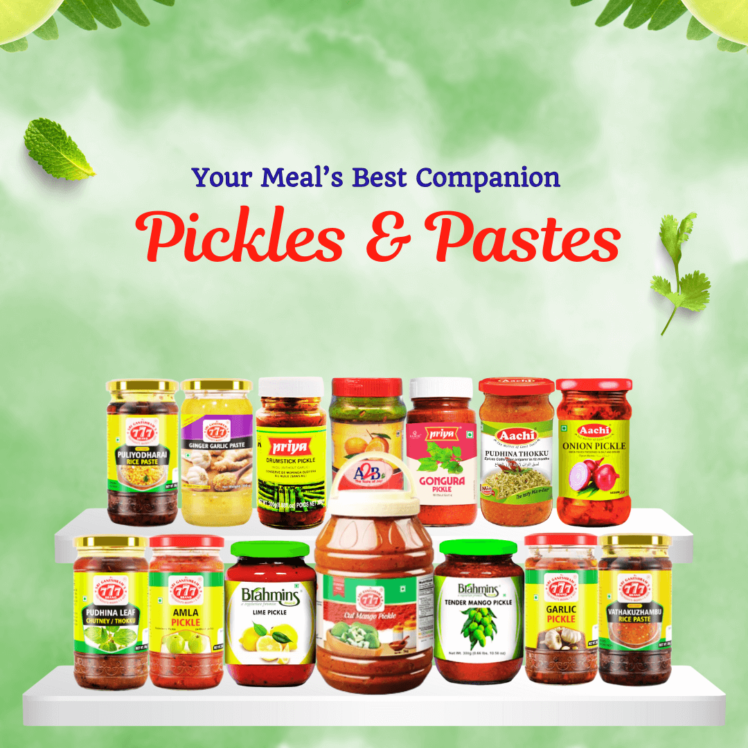 Pickles and Pastes