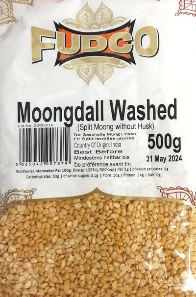 Buy FUDCO MOONG DALL WASHED 500G Online