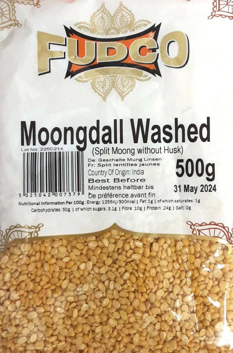 Buy FUDCO MOONG DALL WASHED 500G Online