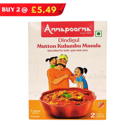 ANNAPOORNA DINDIGUL MUTTON KULAMBU MASALA 200G