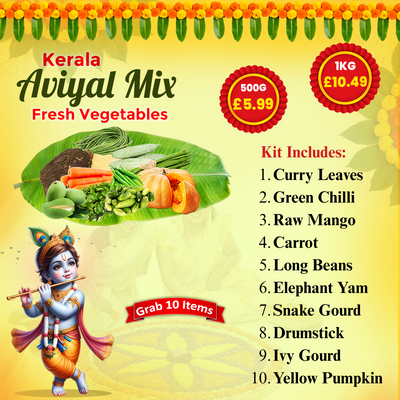 VISHU FRESH VEG KIT - AVIYAL MIX