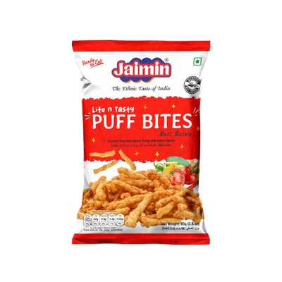 Buy JAIMIN PUFF BITES MAST MASALA 80g Online