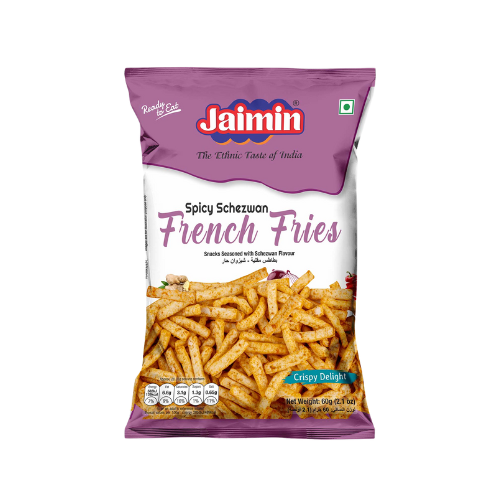 Buy JAIMIN FRYUMS SPICY SCHEZWAN FRENCH FRIES 60g Online