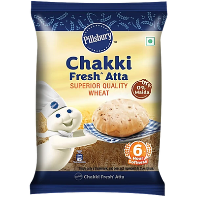 Buy PILLSBURY CHAKKI ATTA 1KG Online