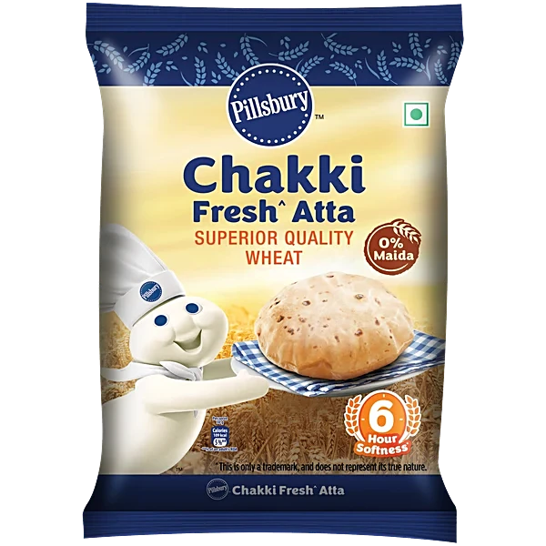 Buy PILLSBURY CHAKKI ATTA 1KG Online