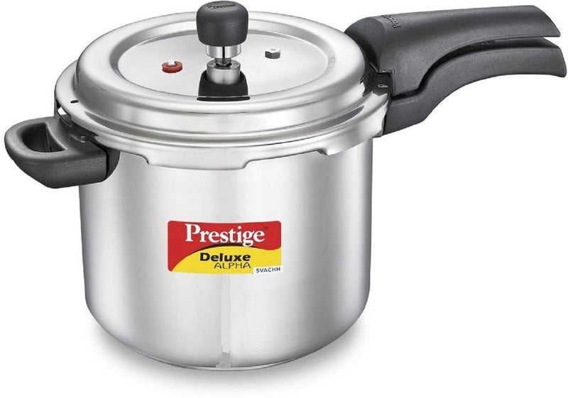 PRESTIGE PRESSURE COOKER STAINLESS STEEL (INDUCTION BASE) - 5 LTR