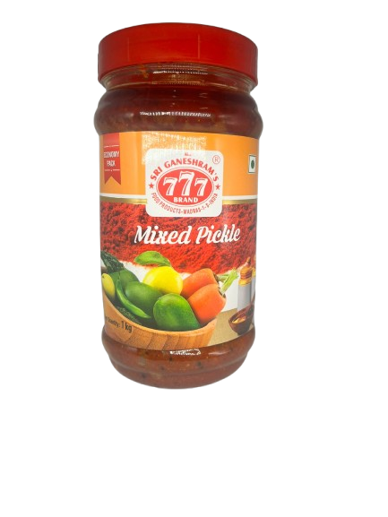 Buy 777 Economy Mixed Pickle 1kg Online