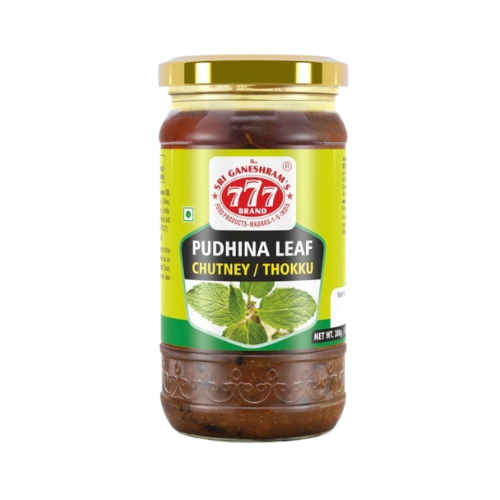 777 Pudhina Chutney Thokku 300g – refreshing South Indian mint chutney
