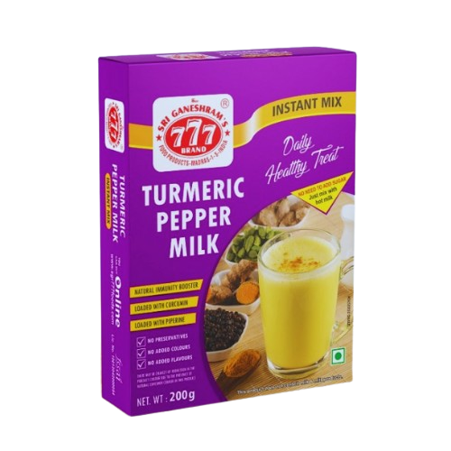 777 TURMERIC PEPPER MILK MIX 200G