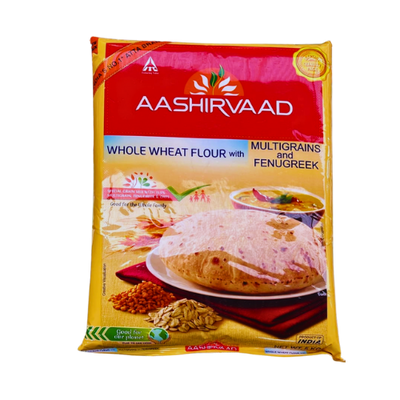 Buy Aashirvaad Multigrains & Fenugreek Atta 5kg Online