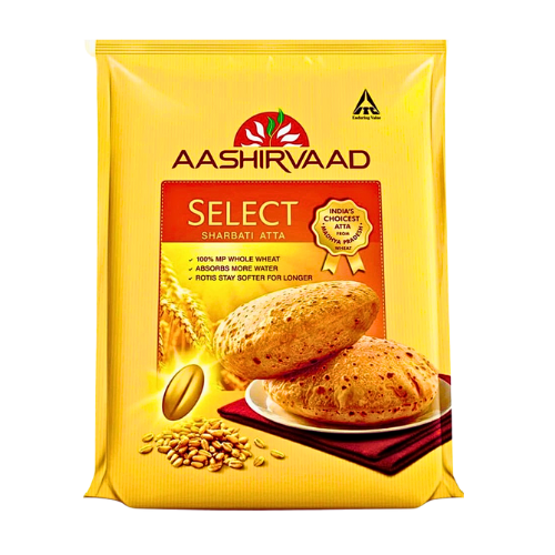 Buy Aashirvaad Select Sharbati Atta 5kg Online