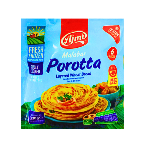 Buy Ajmi Malabar Porotta 330g (6pcs) Online