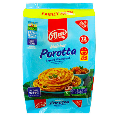 Buy Ajmi Malabar Porotta Family Pack 908g Online