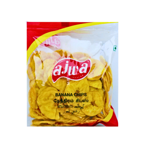 Ajwa Banana Chips 125g – Crispy and tasty South Indian snack.