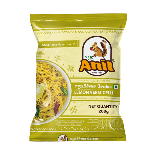 Anil Lemon Vermicelli 200g – Tangy, ready-to-cook South Indian vermicelli.