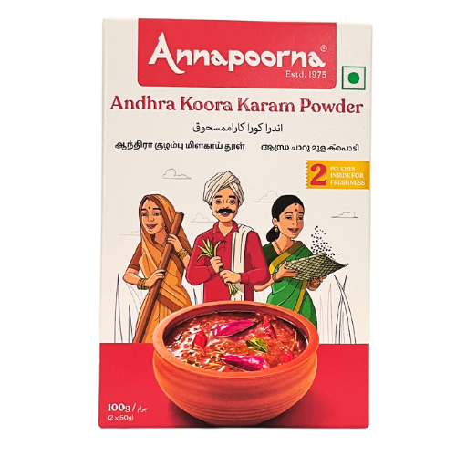 Buy Andhra Koora Karam Powder 100g Online