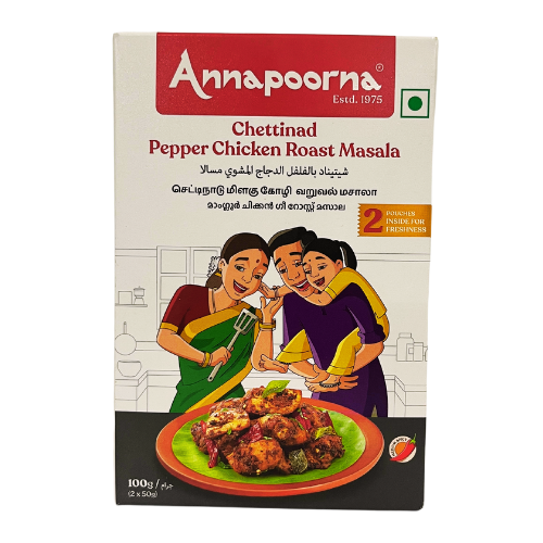 Buy Annapoorna Chettinad Pepper Chicken Masala 100g Online