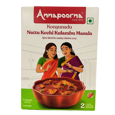 Buy Annapoorna Kongunadu Nattu Kozhi Kulambu Mix 200g Online
