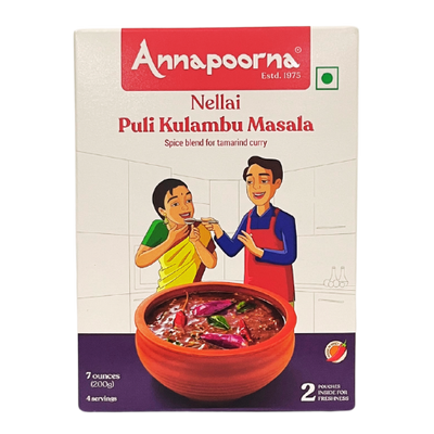 Buy Annapoorna Nellai Vathal Puli Kulambu Masala 200g Online