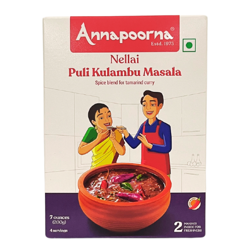 Buy Annapoorna Nellai Vathal Puli Kulambu Masala 200g Online