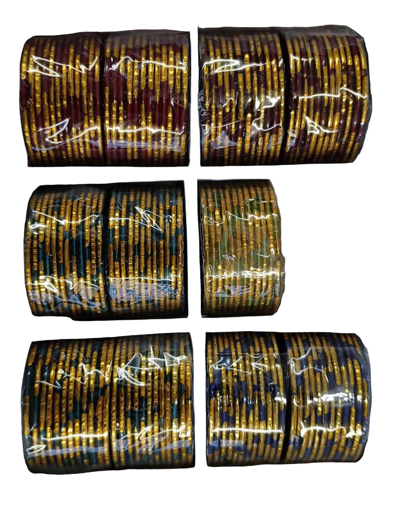 GLASS BANGLES 1 DOZEN 2.8&