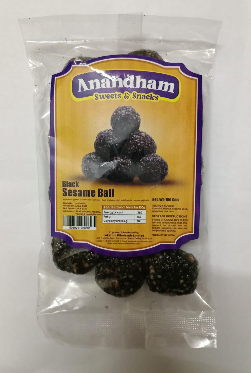 ANANDHAM BLACK SESAME BALL 100G