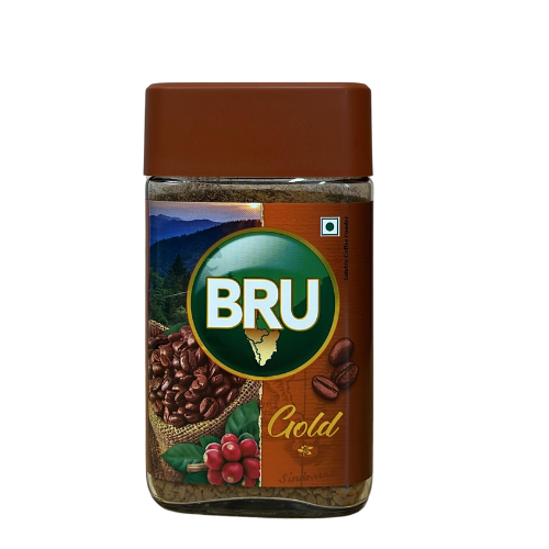 BRU GOLD INSTANT COFFEE (JAR) 100G