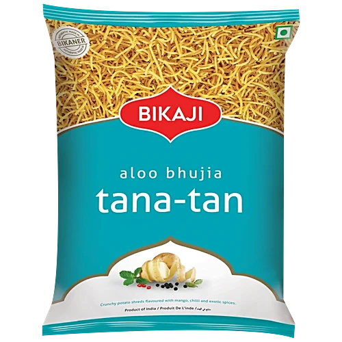 BIKAJI TANA-TAN ALOO BHUJIA 200G ( 2 FOR £1.50)