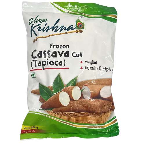 SHREE KRISHNA FROZEN CASSAVA CUT 908G