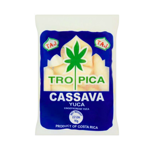 TAJ FROZEN TROPICA CASSAVA 1KG