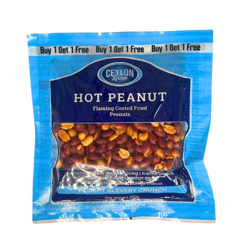 CEYLON RECEPE HOT PEANUTS 150G (BUY1 GET1)