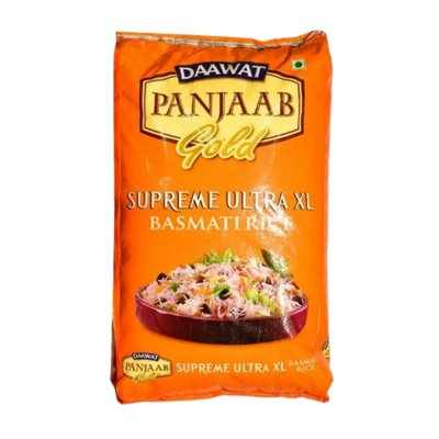 DAAWAT PANJAAB GOLD SUPREME ULTRA XL BASMATI RICE 30KG