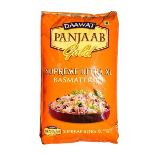 DAAWAT PANJAAB GOLD SUPREME ULTRA XL BASMATI RICE 30KG