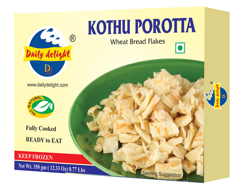 DAILY DELIGHT FROZEN KOTHU PAROTTA 350G