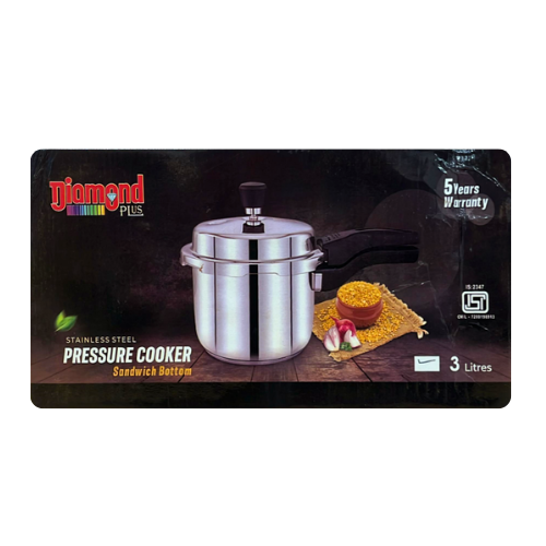 DIAMOND PRESSURE COOKER 3LTR