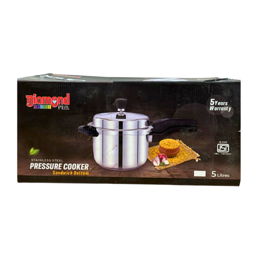 DIAMOND PRESSURE COOKER 5LTR