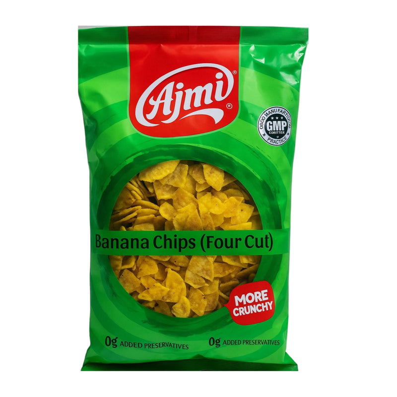 AJMI FOUR CUT BANANA CHIPS 250G