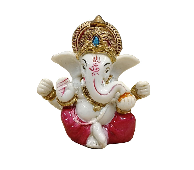 MARPLE GOD STATUE - GANESH (SMALL) (2.5 INCH)