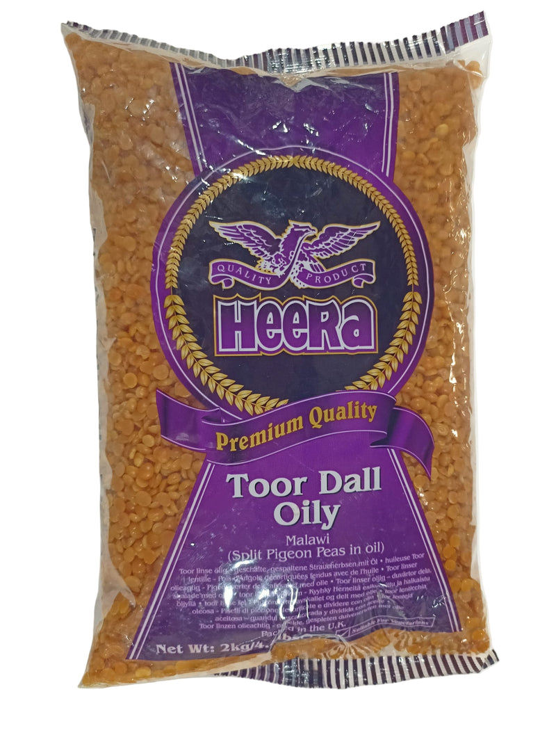 HEERA TOOR DAL OILY MALAWI 2KG