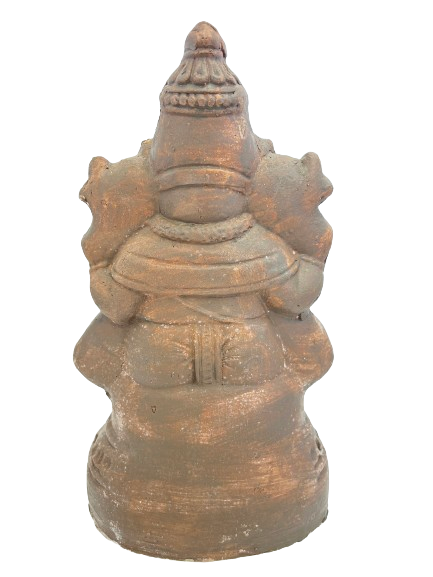 VINAYAGAR (GANESH) STATUE PURE CLAY 10 INCHES