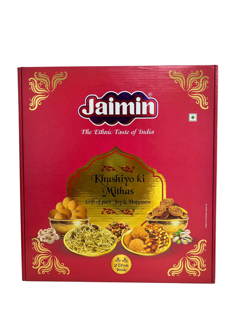 JAIMIN DIWALI GIFT BOX -  740G (SWEETS & SNACKS)