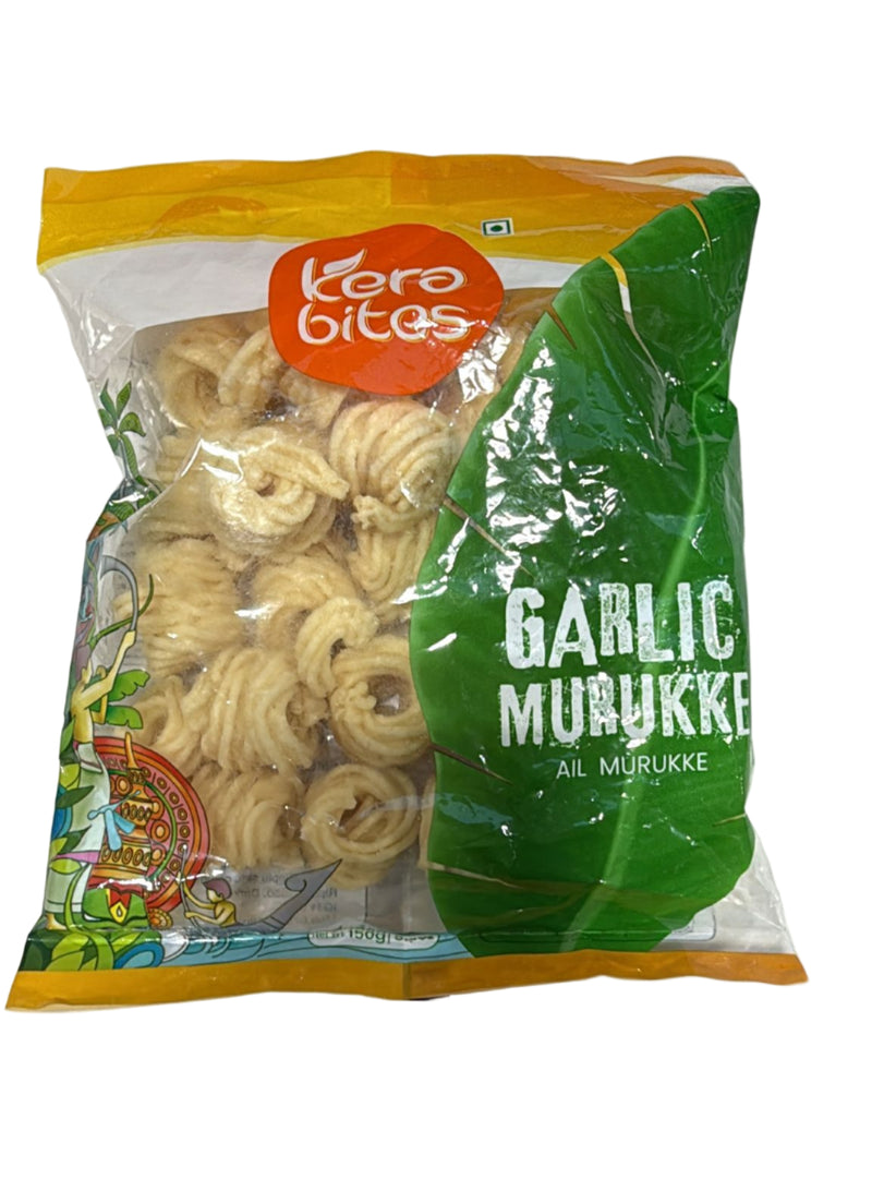 KERA BITES GARLIC MURUKKU 150G