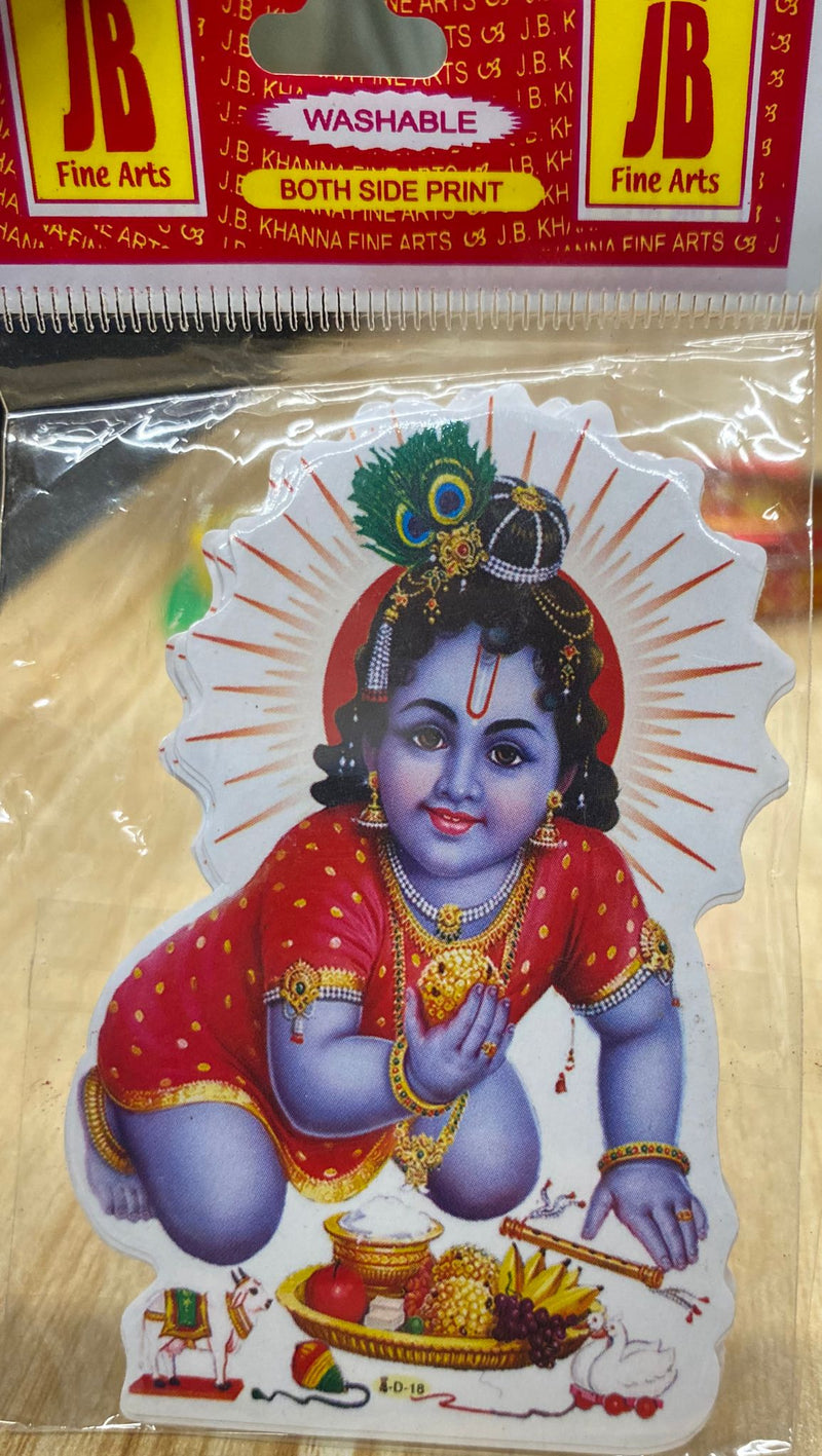 HINDU GOD STIKCER PHOTO 1 PACK