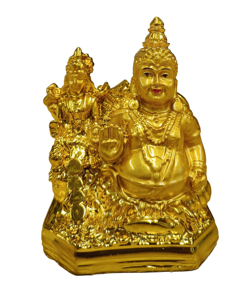 GOD STATUTE GOLD COLOUR - KUBERAR (SMALL)