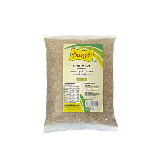 SRI DURGA POLISHED MILLET 1KG - SAMAI (LITTLE MILLET)