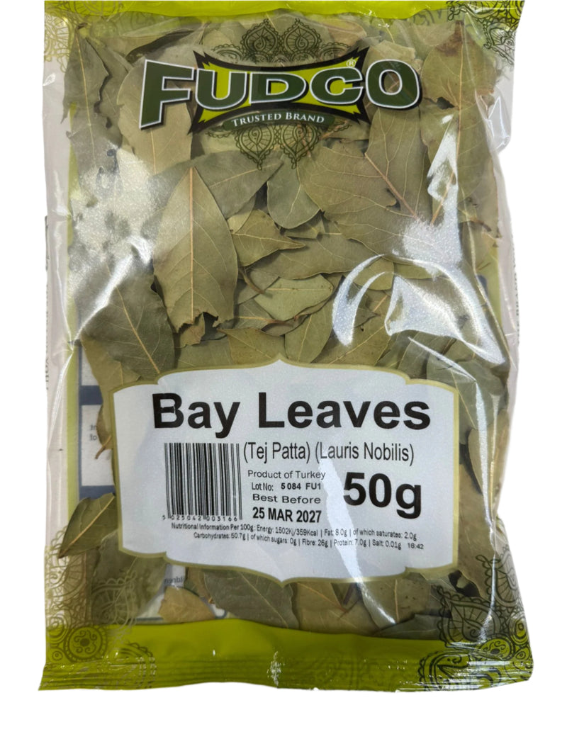 Buy Fudco Bay Leaves (Tej Patta) 50g Online